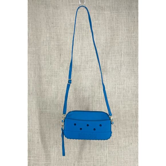 Simply Southern Crossbody, small purse, wrist strap, Beach Bright Blue - Picture 2 of 9